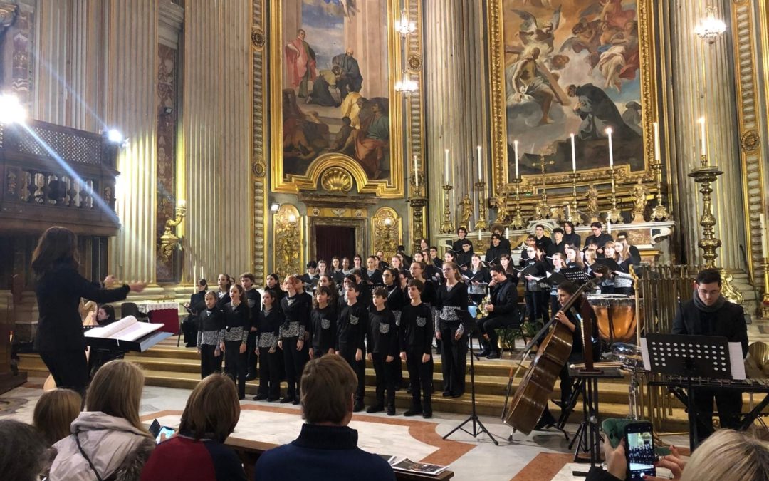 Coro Clairière e Ensemble Concerto Scirocco a Roma con “Assoluto a tre voci”