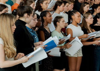 Collaborazione con il Clare College Choir di Cambridge